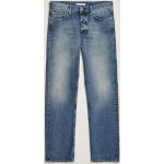 Blå Sunflower Økologiske Straight leg jeans i Bomuld Størrelse XL til Herrer 