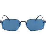 Blå Armani Emporio Armani Damesolbriller Størrelse XL på udsalg 