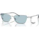 Blå Armani Emporio Armani Damesolbriller Størrelse XL på udsalg 