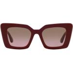 Bordeaux Burberry Damesolbriller Størrelse XL på udsalg 