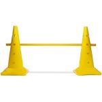 SPORTIKEL24 Combi Cone Hurdle - Hurdle for Agility Training - Jump & Slalom Cones for Dog, Sports, Horse & Child - 50 cm (Yellow)