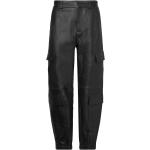 Svatlanta Pants 5002 F Bottoms Trousers Leather Leggings-Bukser Black Svea