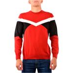 Røde Armani Emporio Armani Vinter Sweaters Størrelse XL til Herrer 
