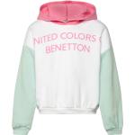 Sweater W/Hood Tops Sweatshirts & Hoodies Hoodies Multi/patterned United Colors Of Benetton