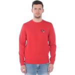 Røde Armani Emporio Armani Sweatshirts Størrelse XL til Herrer 