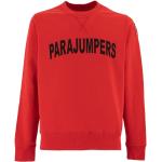 Røde Klassiske PARAJUMPERS Sweatshirts i Bomuld Størrelse XL til Herrer på udsalg 
