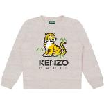Grå KENZO Tiger Sweatshirts Størrelse XL til Damer 