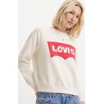 Hvide LEVI'S Sweatshirts i Bomuld Størrelse XL til Damer 