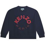 Blå KENZO Sweatshirts Størrelse XL til Herrer 