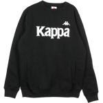 Sorte Kappa Sweatshirts Størrelse XL til Herrer 