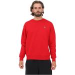 Røde Nike Efterårs Sweatshirts i Bomuld Størrelse XL til Herrer på udsalg 