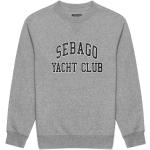 Grå Maritime SEBAGO Sweatshirts i Bomuld Størrelse XL til Herrer 