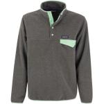 Grå Patagonia Bæredygtige Sweatshirts i Fleece Størrelse XL til Herrer 
