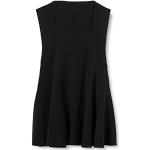Swing Women's sleeveless Dress - Black - 16