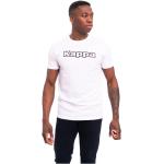 Hvide Kappa T-shirts Størrelse XL til Herrer 