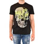 Sorte Philipp Plein T-shirts med rund hals i Bomuld med rund udskæring Størrelse XL til Herrer på udsalg 