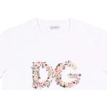 Ecru Casual Dolce & Gabbana Kortærmede T-shirts til Piger fra Miinto.dk med Gratis fragt på udsalg 