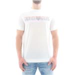 Hvide Armani Emporio Armani T-shirts med rund hals med rund udskæring Størrelse XL til Herrer 