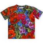 Dolce & Gabbana Kortærmede T-shirts i Polyester med Blomstermønster til Piger fra Miinto.dk med Gratis fragt 