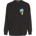Sorte Farverige Palm Angels T-shirts med rund hals i Bomuld Med lange ærmer Størrelse XL til Herrer 