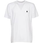 Hvide Marcelo Burlon T-shirts i Bomuld Størrelse XL til Herrer 