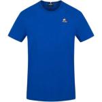 Blå Le Coq sportif T-shirts med tryk i Jersey Størrelse XXL til Herrer 