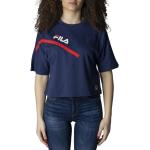 Blå Fila T-shirts Størrelse XL til Damer på udsalg 