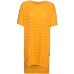 T-Shirt Alta Lace Yellow Kort Kjole Yellow DEDICATED