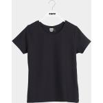 Sorte Økologiske Bæredygtige T-shirts i Jersey med rund udskæring Størrelse XL til Damer på udsalg 