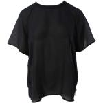 Sorte Tommy Hilfiger T-shirts Størrelse XL til Damer på udsalg 