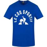 Blå Le Coq sportif T-shirts i Bomuld Størrelse XL til Herrer på udsalg 