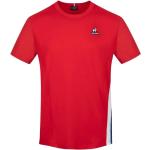 Røde Le Coq sportif T-shirts i Bomuld Størrelse XL til Herrer 