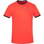 Røde Le Coq sportif T-shirts i Bomuld Størrelse XXL til Herrer 