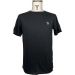 Sorte Paul Smith Paul T-shirts Størrelse XL med Zebra mønster til Herrer 