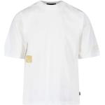 Hvide Stone Island T-shirts med rund hals i Bomuld Størrelse XL til Herrer på udsalg 
