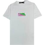 Hvide Karl Lagerfeld T-shirts i Bomuld Størrelse XL til Herrer på udsalg 