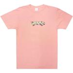 Pinke Ripndip T-shirts Størrelse XL til Herrer 