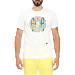 Hvide Nike Efterårs T-shirts med tryk i Bomuld Størrelse XXL til Herrer på udsalg 