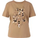 Marc Cain Kortærmede t-shirts i Bomuld med korte ærmer Størrelse XL med Leopard til Damer 