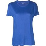 Blå Majestic Filatures T-shirts Størrelse XL til Damer på udsalg 