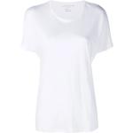 Hvide Majestic Filatures T-shirts Størrelse XL til Damer på udsalg 