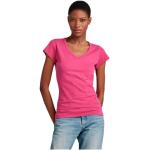 Pinke G-Star T-shirts Størrelse XL til Damer på udsalg 