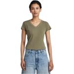 Grønne G-Star T-shirts Størrelse XL til Damer på udsalg 