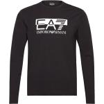 Sorte EA7 Langærmede t-shirts Med lange ærmer Størrelse XL 