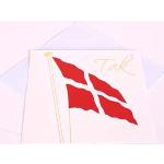 Hvide Danske flag på udsalg 