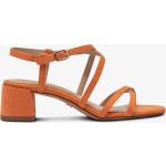 Orange Tamaris Sommer Sandaler med hæl med rem Hælhøjde 5 - 7 cm Størrelse 36 til Damer 