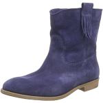 Tamaris Women's 25326 Cold lined slip-on boots short length Blue Size: 3