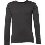Tee Jays Men's Long Sleeve T-Shirt - Grey - Dark Grey (Solid) - Medium