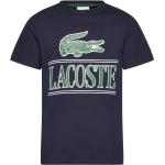 Blå Lacoste T-shirts Størrelse XL 