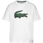 Hvide Lacoste T-shirts Størrelse XL 